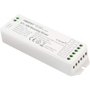Miboxer-Dimmer mit 0/1–10-V-Steuerung, 2,4-GHz-PUSH-Eingang, 12–24 V DC, 144–288 W
