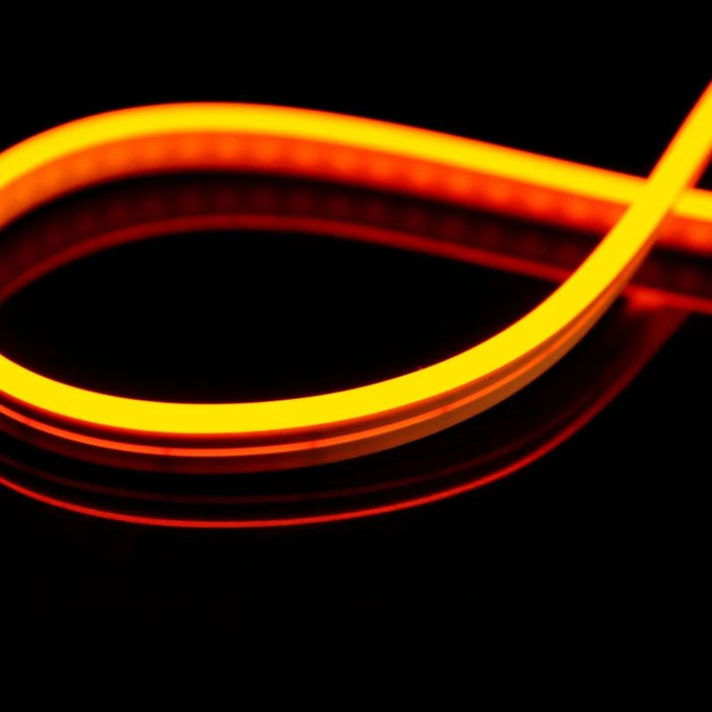LED-Neon-Flex-Endkappe, Orange (5 × 13 mm), für Neonwerbung
